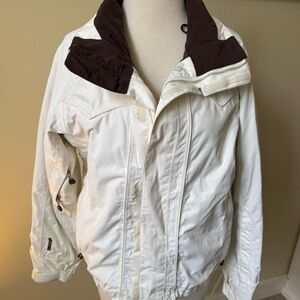 North Face White Ski Jacket